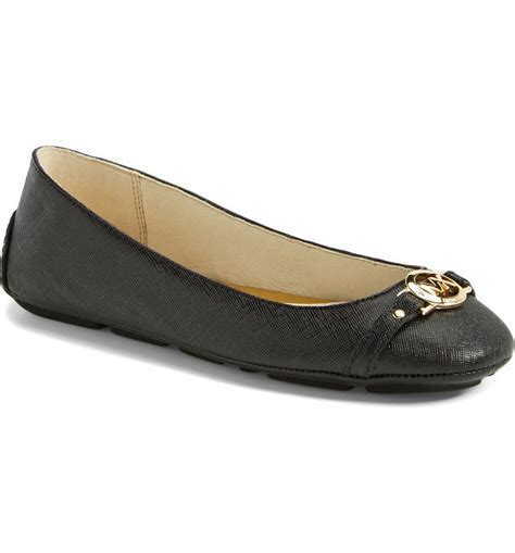 michael kors women's hampton ballet flat shoe|Michael Kors Ballet Flats for Women .